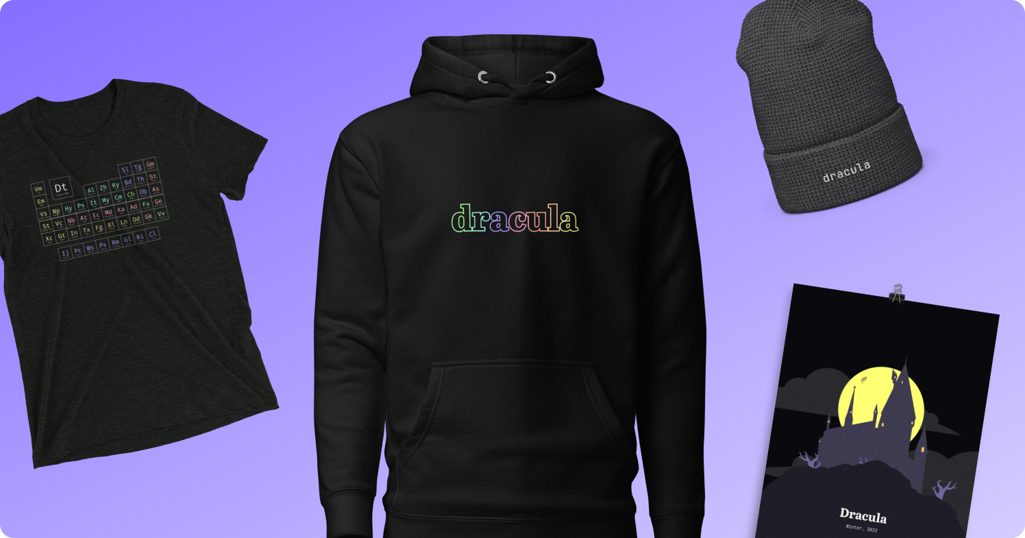 Celebrating 300 themes with the new winter drop • Dracula Theme
