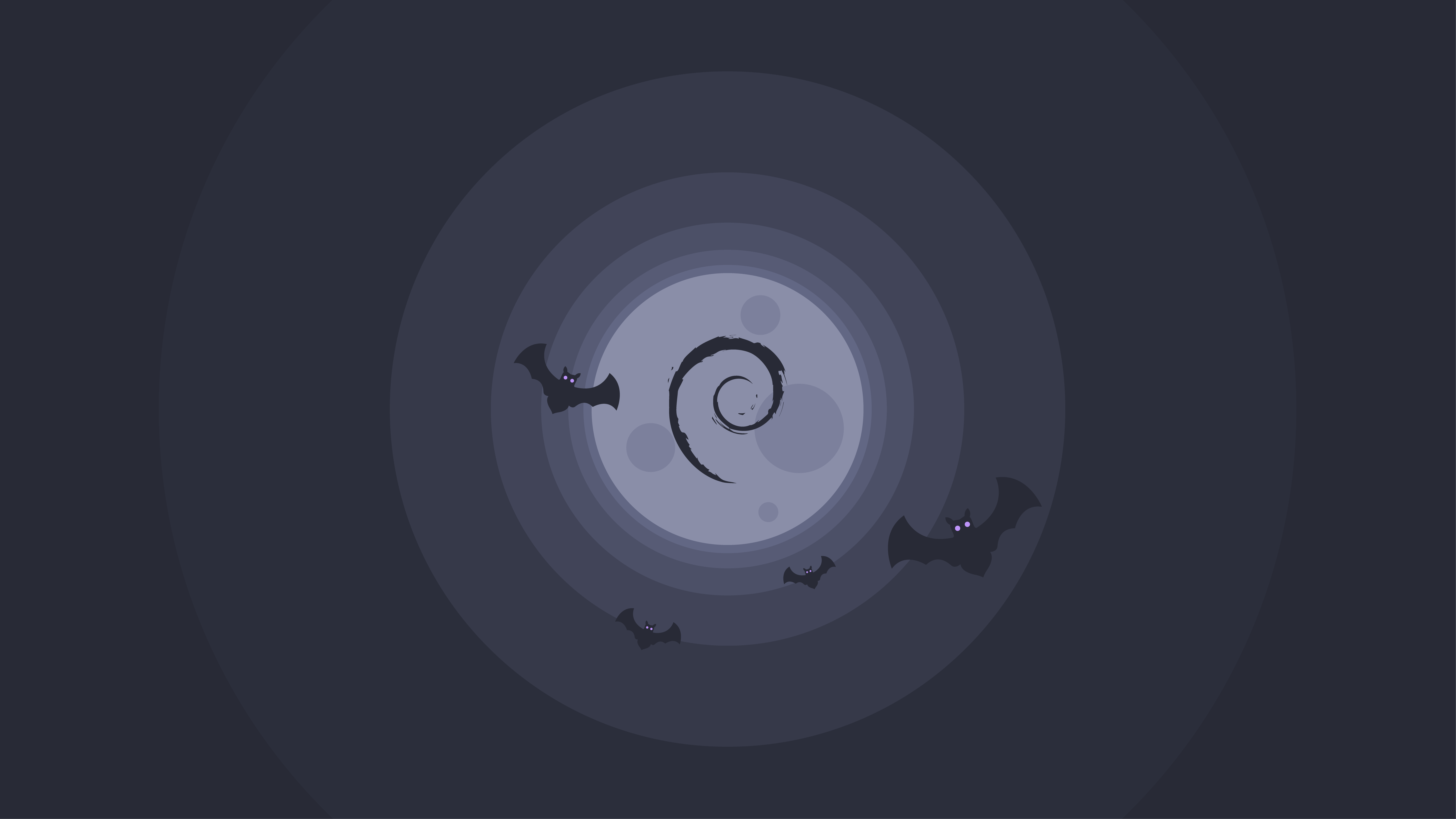 Dracula Wallpaper for Debian