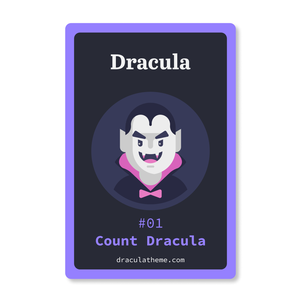 Dracula Pin n.1